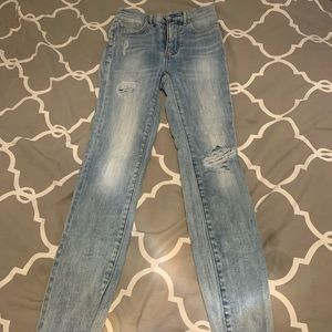 Denim Forum Lola High Rise Skinny Jean